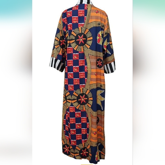 Urban print duster/kimono - Picture 3 of 4